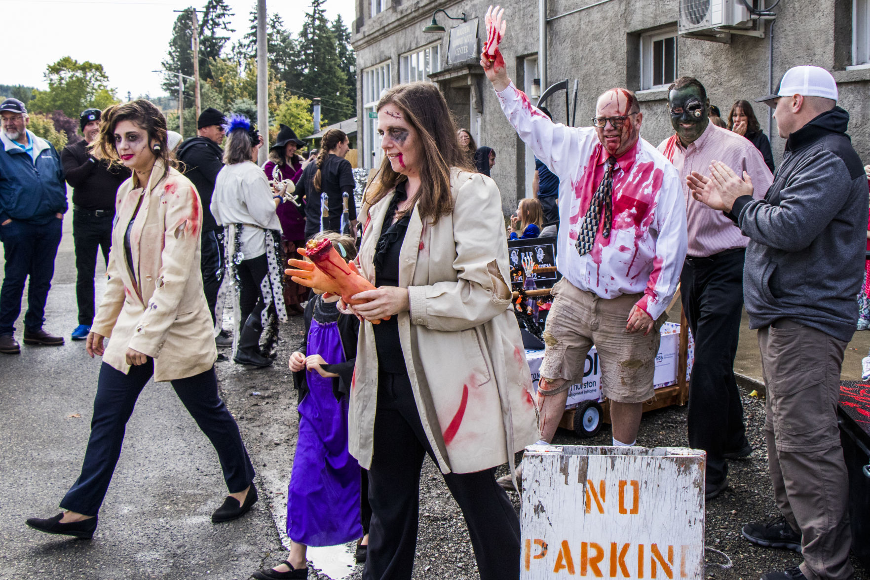 Pine Box Derby Casket and Zombie Races in Boo-coda